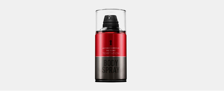 Os melhores presentes para amigo secreto estão aqui! - Body Spray The Secret Temptation Antonio Banderas  | Blog Sieno