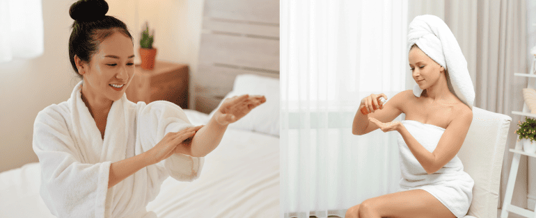 Texturas Que Encantam: A Experiência Sensorial dos Cuidados do Corpo