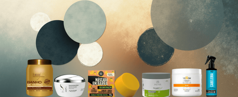 produtos para cabelos danificados