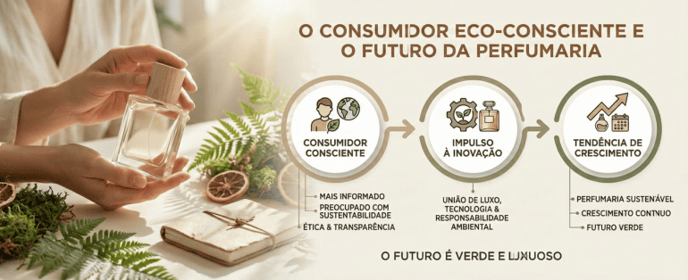 O consumidor eco-consciente e o futuro da perfumaria