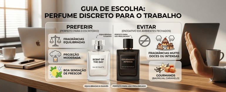 Como escolher um perfume discreto e elegante