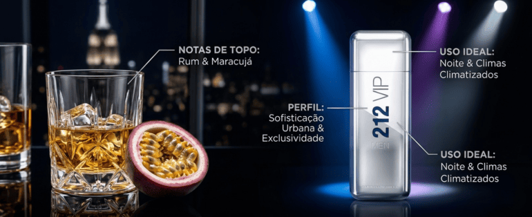 212 VIP Men: O perfume da exclusividade, festa e sofisticação urbana