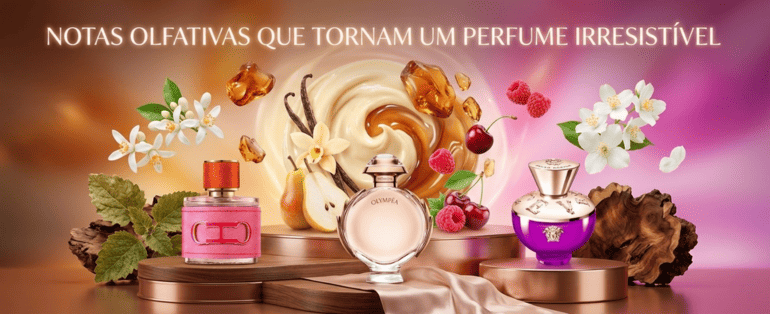Notas olfativas que tornam um perfume irresistível