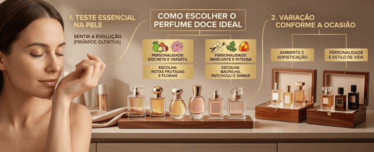 Como escolher o perfume doce ideal para você