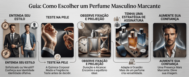 Como escolher um perfume masculino marcante