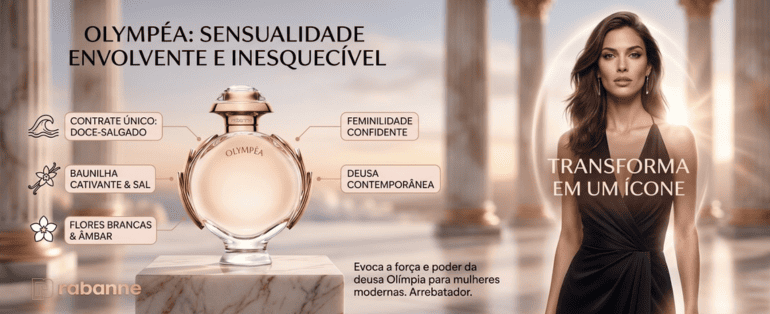 Olympéa: sensualidade envolvente e inesquecível