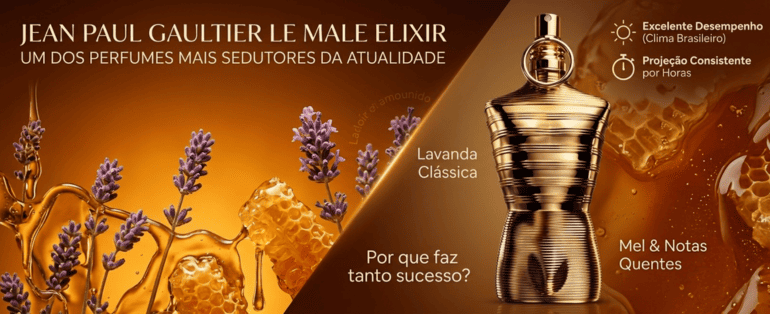 Jean Paul Gaultier Le Male Elixir: Um dos Perfumes Mais Sedutores da Atualidade