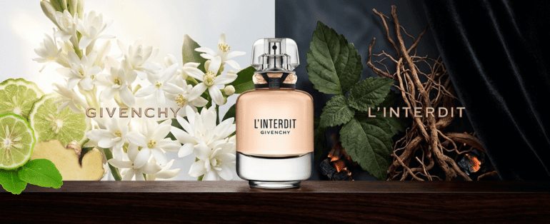 L'Interdit Givenchy Eau de Parfum: A Elegância das Flores Brancas com Profundidade Amadeirada